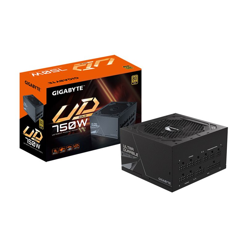 GIGABYTE UD750GM 750W ATX Netzteil, 80+ Gold, vollmodular