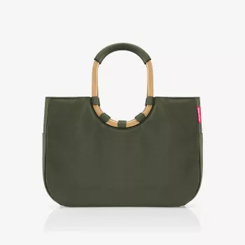 reisenthel loopshopper L Einkaufskorb, forest gold, wasserabweisend, 25 L (OR5054)