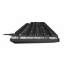 Natec Amberjack Kabelgebundene Tastatur, US-Layout, Lineare Hot-Swap-Switches, Weiße Hintergrundbeleuchtung, Anti-Ghosting, Makro-Aufzeichnung, Schwarz/Grau (NKL-2391)