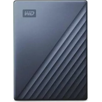 Western Digital My Passport Ultra 4TB tragbare Festplatte, Blau (WDBFTM0040BBL)