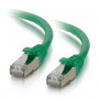 Mercodan Cat6a S/FTP Patchkabel RJ45, 20 m, Grün