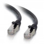 Mercodan Cat6a S/FTP Patchkabel RJ45, 20 m, Schwarz