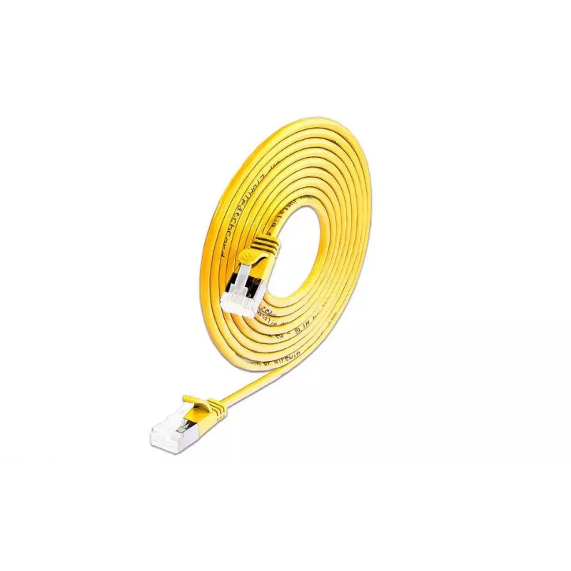 Wirewin Slim Cat6a U/FTP Patchkabel RJ45, 5 m, Gelb
