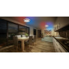 Osram SMART+ WiFi Orbis Magic Wand-/Deckenleuchte 500 mm, RGB+TW, dimmbar, 38 W – Schwarz/Weiß