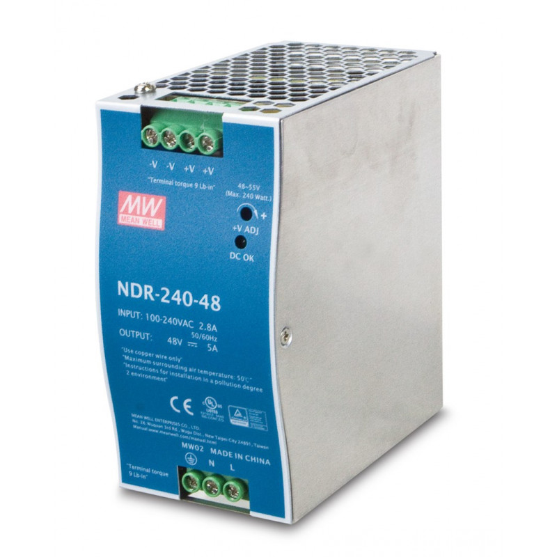 PLANET PWR-240-48 Netzteilmodul 240 W Blau, Grau