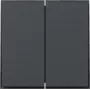 Gira TX44 Wippe 2-fach gerade, anthrazit, 349567