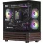 Thermaltake LCGS View 170WS Desktop-PC, Schwarz/Holz, Windows 11 Home