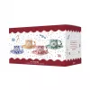 Bialetti Candyland Set aus 4 Tassen mit Untertassen 80 ml