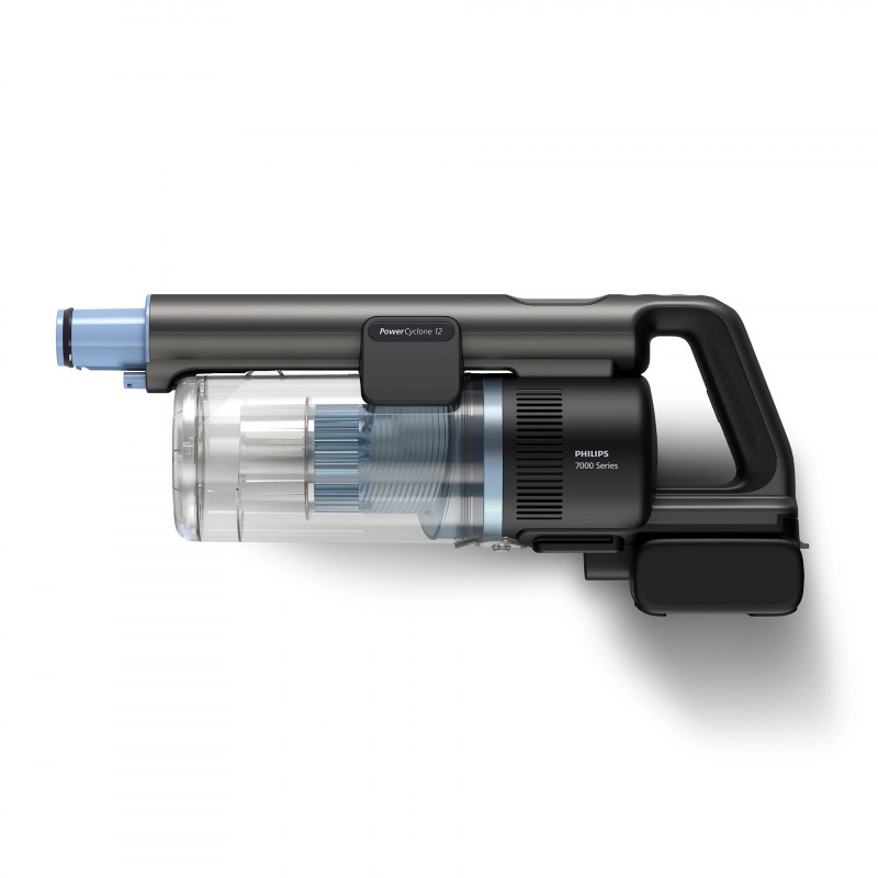 Philips Aqua 7000 XC7053/01 kabelloser Nass- & Trocken-Stielsauger, Schwarz