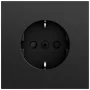 Gira System 70 SCHUKO-Steckdose SP, schwarz, 445374