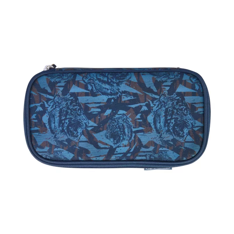 herlitz be.bag beatBox Federmäppchen Camo Tiger, Polyester, XXL Reißverschluss Hauptfach