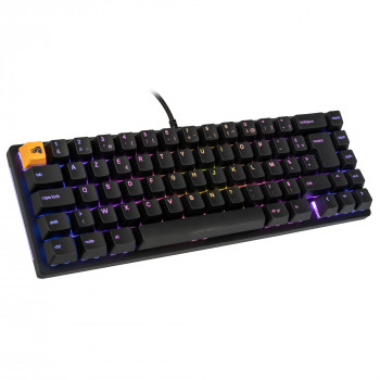 Glorious GMMK 2 Compact Tastatur – Fox Switches, FR-Layout, Schwarz