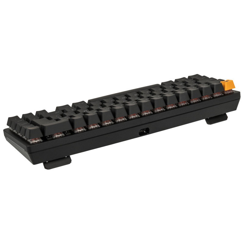 Glorious GMMK 2 Compact Tastatur – Fox Switches, FR-Layout, Schwarz