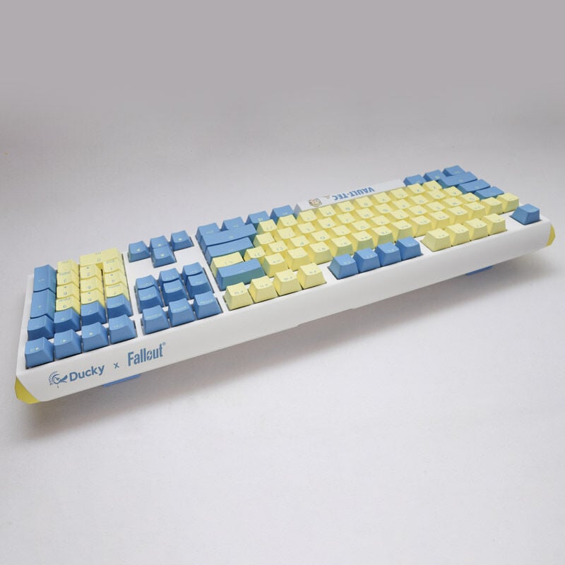 Ducky x Fallout Vault-Tec Limited Edition One 3 Gaming-Tastatur - MX-Red (ANSI, US)