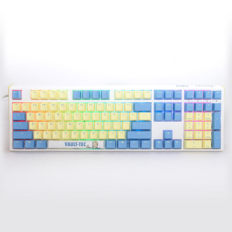 Ducky x Fallout Vault-Tec Limited Edition One 3 Gaming-Tastatur - MX-Red (ANSI, US)
