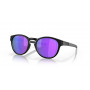Oakley Latch Sonnenbrille – Matte Black/Prizm Violet