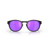 Oakley Latch Sonnenbrille – Matte Black/Prizm Violet