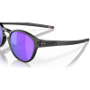 Oakley Latch Sonnenbrille – Matte Black/Prizm Violet