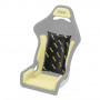 Sabelt Sim Foam Pro Kit Rückenlehne, formstabiles Rückenpolster, ergonomisch, 40x65 cm, schwarz
