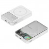 SHARGE ICEMAG 2 Powerbank, 10000 mAh, 15 W Qi2, 30 W USB-C, Transparent
