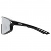 Uvex Skyryse Fahrradsonnenbrille, Schwarz Matt / Silber
