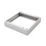 Alantec Sockel für Outdoor-Schränke 19, Breite 600 x Tiefe 600 mm x Höhe 100 mm, Farbe grau