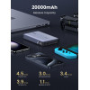 Ugreen PB720 Powerbank 20000 mAh, Grau
