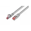 Wirewin Cat6a S/FTP Patchkabel, 25 m, Grau