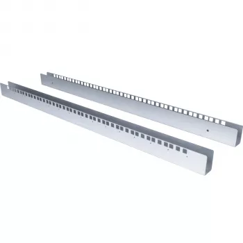 EFB Elektronik rückseitige 19-Zoll-Montageschienen 15HE für X-Rack, 2er-Set