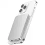 Nevox Magnetische Wireless Powerbank Qi2, 5000 mAh, Silber/Weiß