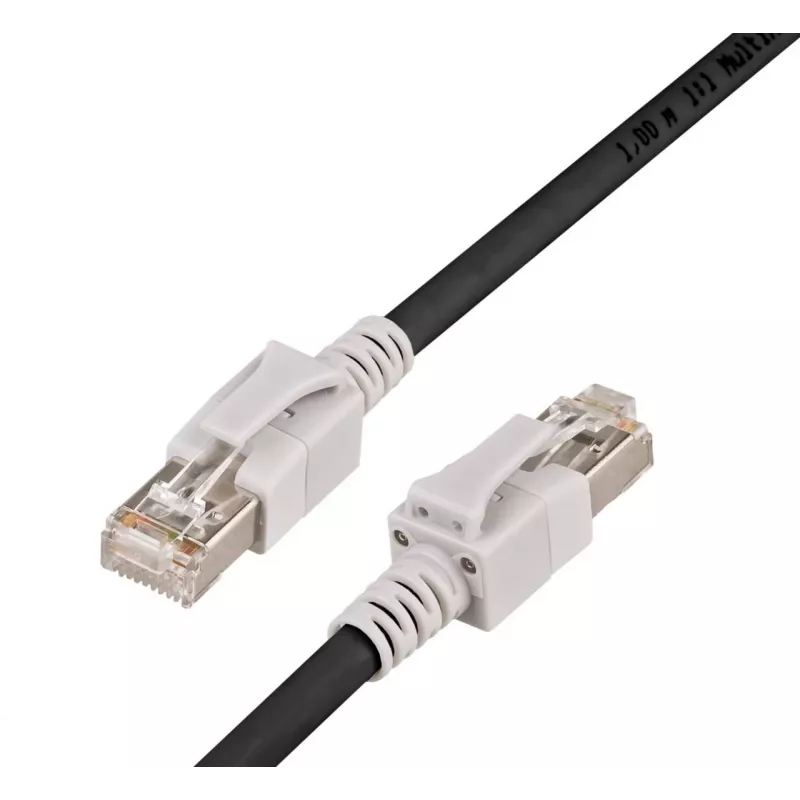 Wirewin Cat5e U/FTP Patchkabel, 15 m, Schwarz