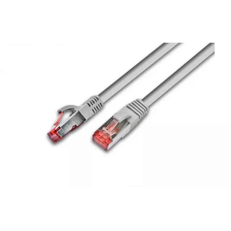 Wirewin Cat6a S/FTP Patchkabel, 15 m, Grau