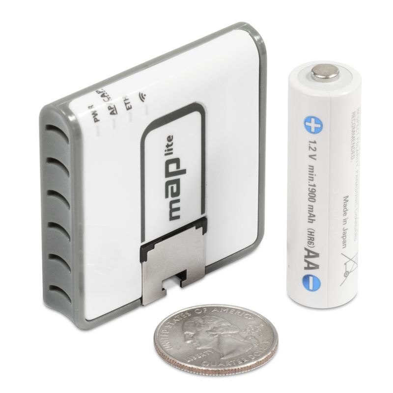 Router Mikrotik mAP lite Weiß mit PoE-Unterstützung