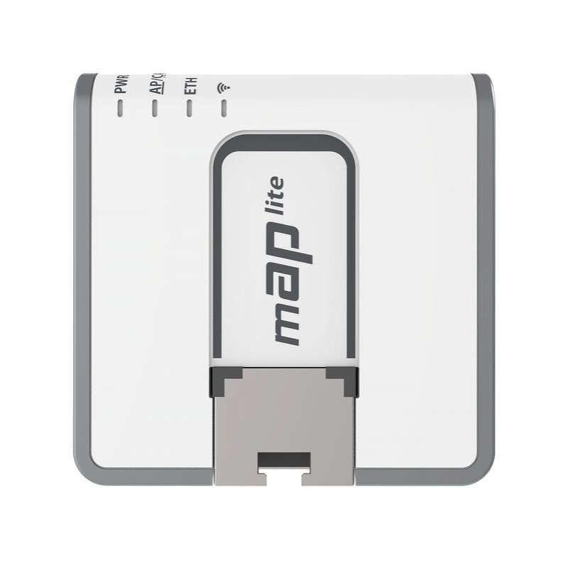 Router Mikrotik mAP lite Weiß mit PoE-Unterstützung