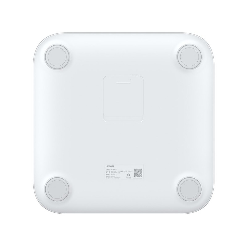 Huawei Scale 3 Bluetooth Edition weiß / intelligente Personenwaage / gehärtetes Glas / WiFi und BT / bis zu 150 kg / Android und iOS