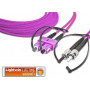 Lightwin LWL-Patchkabel SC auf ST OM4, 2 m, Violett