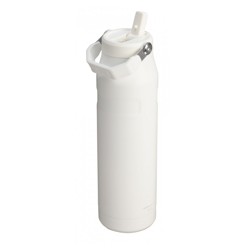 Stanley IceFlow Flip Straw 2.0 Isolierflasche, 1,06 l, Weiß