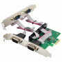 InLine® PCIe x1 Schnittstellenkarte, 4x RS-232, Low Profile