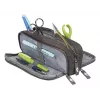 WEDO Schlamper-Etui College, Polyester, grau, geräumiges Innenfach, 3 Reißverschlussfächer, 7 Stifte