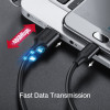 Ugreen USB-Kabel USB-A auf Micro-USB, 0,5 m, Schwarz
