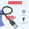 Ugreen USB-Kabel USB-A auf Micro-USB, 0,5 m, Schwarz