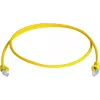 Telegärtner Cat6a S/FTP Patchkabel, 3,5 m, Gelb