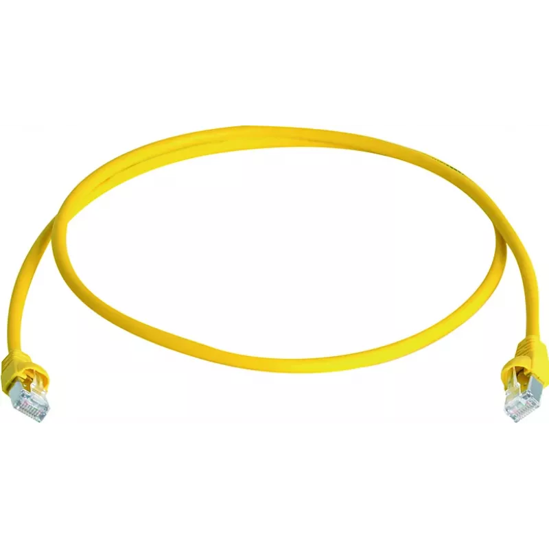 Telegärtner Cat6a S/FTP Patchkabel, 3,5 m, Gelb