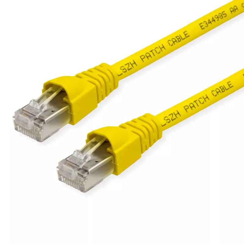 Telegärtner Cat6a S/FTP Patchkabel, 3,5 m, Gelb
