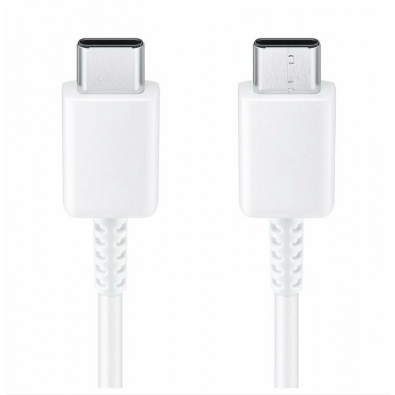 Samsung Reiseadapter TA800 mit USB-C-auf-USB-C-Kabel, Weiß