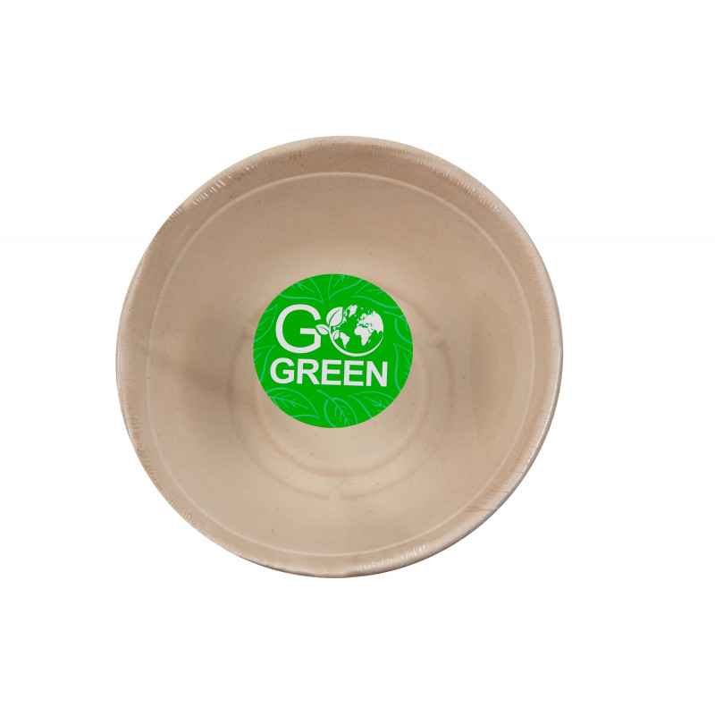 Gogreen kompostierbare Zuckerrohrschalen 1100 ml, 5 Stk.
