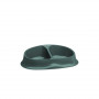 Stefanplast Futterdoppelnapf Chic 0,25+0,25 l 27x17,5x7,2 cm grün