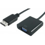 Secomp DisplayPort-auf-VGA-Adapterkabel, DP-Stecker auf VGA-Buchse (11.55.3201)