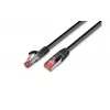 Wirewin Cat6a S/FTP Patchkabel, 2 m, Schwarz