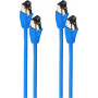 shiverpeaks BASIC-S Cat8.1 F/FTP (PiMF) Patchkabel RJ45, 1,5 m, Blau, LSZH